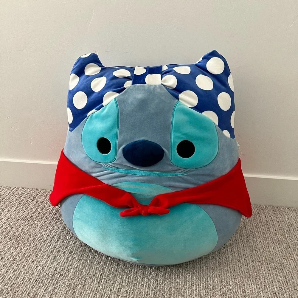 Squishmallows Blue and Red Stuffed Animal